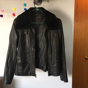 Banana Republic leather jacket
